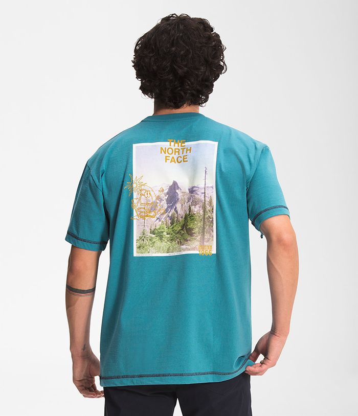 Camiseta The North Face Hombre Azules Manga Corta Camp Tnf™ 18490CNVS